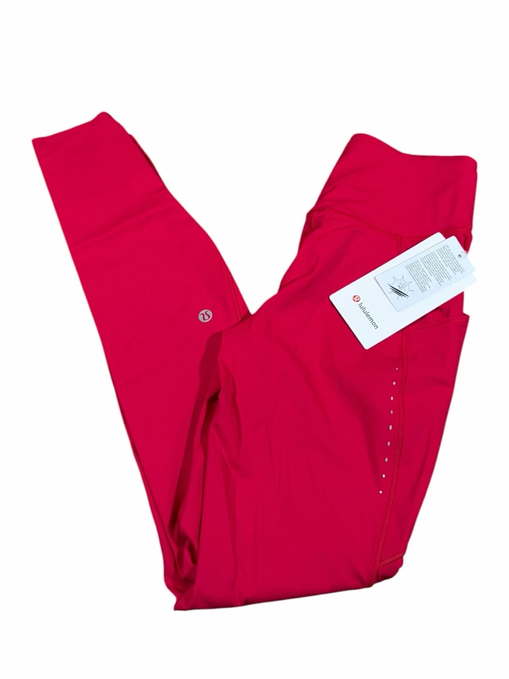 NWT Lululemon Fast and Free High-Rise Tight 28” *Pockets (Mulberry Spark) Size 6